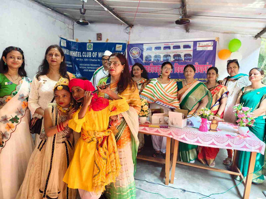 इनर व्हील क्लब ने कराया स्वतंत्रता दिवस और जन्माष्टमी का संगम, दिखाई देशभक्ति और सांस्कृतिक चेतना की झलक